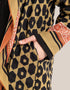 Hooded jacket with long sleeves